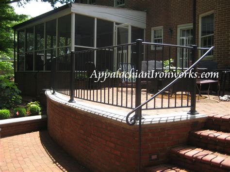 metal terrace fabricators in va|virginia gates and railings.